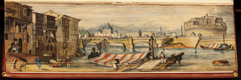 Illustration for article titled Fore-Edge Paintings: The Secret Works of Art Hidden Inside Book Pages